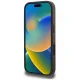 Guess iPhone 16 Pro Max dėklas 4G Circle Classic Logo MagSafe, rudas