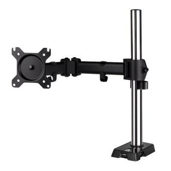 Vieno monitoriaus laikiklis ARCTIC Z1 iki 38" su USB šakotuvu
