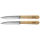 Virtuvinių peilių rinkinys Opinel N. 112, 2 vnt., natūralus bukas