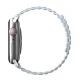 Uniq Revix dirželis Apple Watch 42/44/45/49mm, baltas ir mėlynas