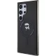 Karl Lagerfeld IML Ikonik MagSafe dėklas telefonui Samsung Galaxy S24 Ultra, juodas