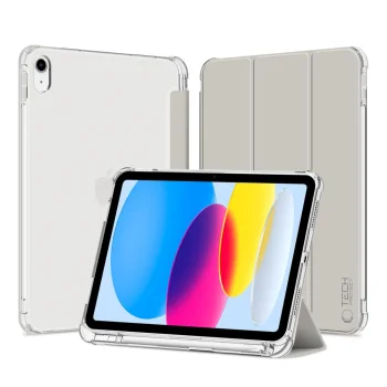„Tech-Protect SC Pen Hybrid“ dėklas, skirtas „iPad 10“ (2022), pilkas / skaidrus
