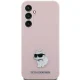 Karl Lagerfeld dėklas Samsung Galaxy S23 FE, rožinis