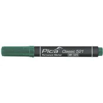 Pica 521 permanentinis žymeklis su kirstu antgaliu 2-6 mm, žalias