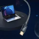 Orico CAF31 USB-C į USB-A 3.1 Gen 2 10Gbps 1m OTG adapteris, juodas