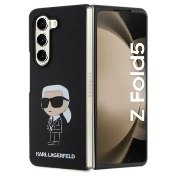 Karl Lagerfeld dėklas Samsung Galaxy Z Fold5 telefonui, juodas