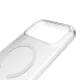 Puro Lite Mag dėklas, skirtas iPhone 17 Pro Max, skaidrus su baltu žiedu