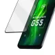 Apsauginis stiklas 3mk HardGlass Max Lite skirtas Motorola Moto G55 5G, juodas