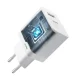 Sieninis įkroviklis Oppo OSAB4CB4AE 45W GaN USB-A ir USB-C, baltas