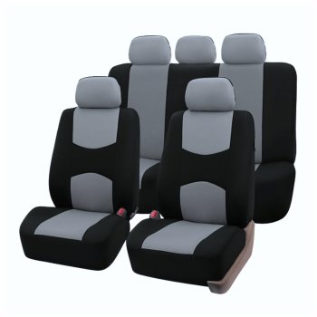 Universal Car Seat Covers DA529, Black/Grey