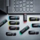 USB atmintinių rinkinys Intenso Business Line 3511561 8 GB, 10 vnt., įvairių spalvų