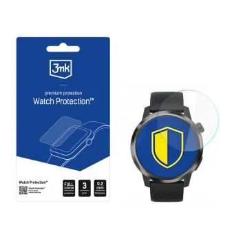 Hybrid Screen Protector 3mk Watch Protection FlexibleGlass for Coros Apex 4 46mm