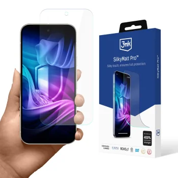 „3mk Silky Matt Pro“ matinė apsauginė plėvelė „Google Pixel 10 / 10 Pro“