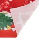 Ruhhy 22483 Christmas Table Runner with Gnomes, 220x40 cm, Red
