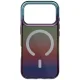 „Uniq Iridescia“ dėklas „iPhone 17 Pro“ su „MagClick“ įkrovimu, įvairiaspalvis