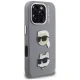 Karl Lagerfeld dėklas iPhone 16 Pro Max telefonui, pilkas