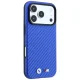 BMW M Carbon Printed Ring MagSafe dėklas iPhone 17 / 18 Pro Max, mėlynas