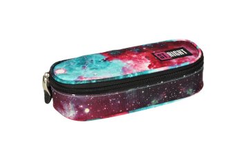 School Pencil Case ST.RIGHT - NEBULA, Padded Sachet With Flap