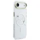 Karl Lagerfeld IML Choupettes Karl Script Logo MagSafe dėklas telefonui iPhone Air, skaidrus