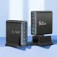 Tech-Protect DC160W-GAN 160W 6 prievadų įkroviklis - juodas