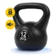 Svarstis 4Fizjo Kettlebell, 12 kg, juodas
