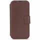 Decoded Leather Detachable Wallet MagSafe dėklas iPhone 17, rudas