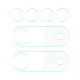 Hibridinis kameros apsauginis stiklas 3mk Lens Protection skirtas Apple iPhone Air