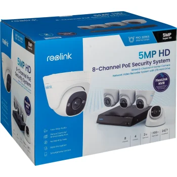 Reolink RL-NVS8-5MD4 namų automatizavimo stebėjimo sistema