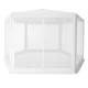 Multigarden sodo pavėsinė su tinkleliu nuo uodų, 2x2x2 m, balta