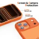 Tech-Protect MagMat dėklas, skirtas iPhone 17 Pro Max - oranžinis