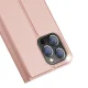 Dux Ducis Skin Pro knygutės tipo dėklas iPhone 14 Pro Max, rožinis