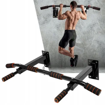 Ceiling / Wall Mount Crossbar Pull-Up Bar Sport Workout Body Training Fitness (Up to 250 kg)