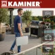 26 dalių Kaminer nerūdijančio plieno kepsninės įrankių rinkinys su lagaminu