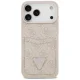 Guess iPhone 17 Pro Max dėklas 4G Double Card Triangle, rožinis