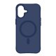 Apsauginis dėklas 3mk Smoke MagCase iPhone 17, mėlynas permatomas