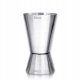 Barmeno matuoklis Jigger 25/50ml, Sidabrinis