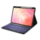 Tech-Protect SC Pen dėklas su Bluetooth klaviatūra, skirtas Galaxy Tab S12+ 12.4\" X840 / X846B, juodas