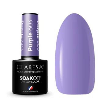 Claresa Gel Polish Purple 603, 5g