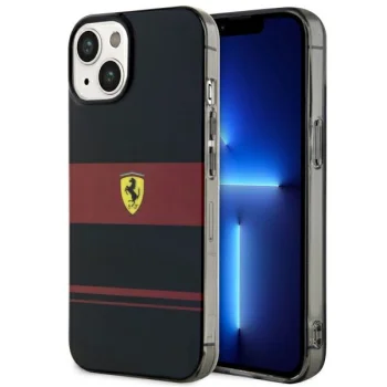 Ferrari Combi MagSafe dėklas iPhone 14 telefonui, juodas
