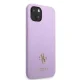 Guess Saffiano 4G Case for iPhone 13 mini, Purple
