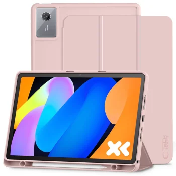 Tech-Protect SmartCase Pen dėklas, skirtas Lenovo K11 Gen. 2 11.0 (TB-336), rožinis