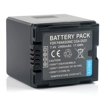 Extra Digital Battery for Panasonic VBD210 / CGA-DU21, 2200mAh