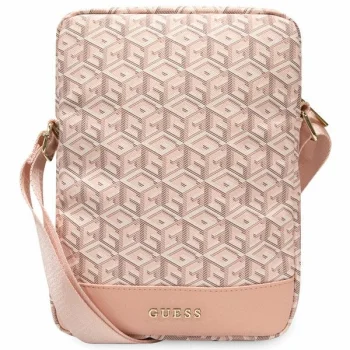 Guess G Cube Stripe planšetės krepšys iki 10", rožinis