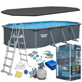 Bestway ištisus metus naudojamas baseinas 732x366x132 cm