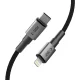 Tech-Protect Ultraboost DNA USB-C į Lightning laidas 27W 2m, pilkas