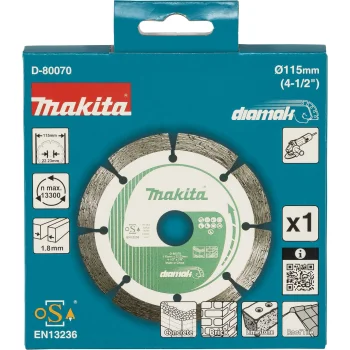 Makita D-80070 DIAMAK deimantinis pjovimo diskas 115 x 22.23 mm