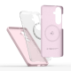 Tech-Protect Samsung Galaxy S26 dėklas Silicone MagSafe, rožinis