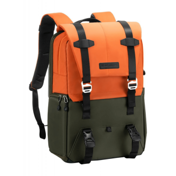 K&F Concept Urban Wander 20L kuprinė fotoaparatui, oranžinė