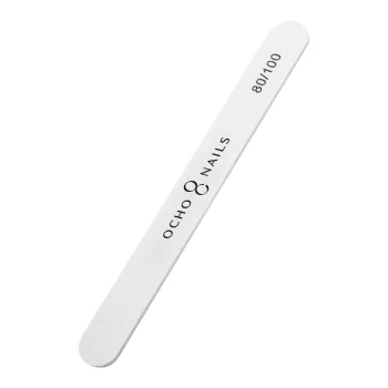 Ocho Nails Tiesios dildės nagams 80/100 (10 vnt.)