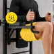 Gimnastikos sienelė su skersiniu ir suoliuku 4FIZJO CrossMAX, juoda
